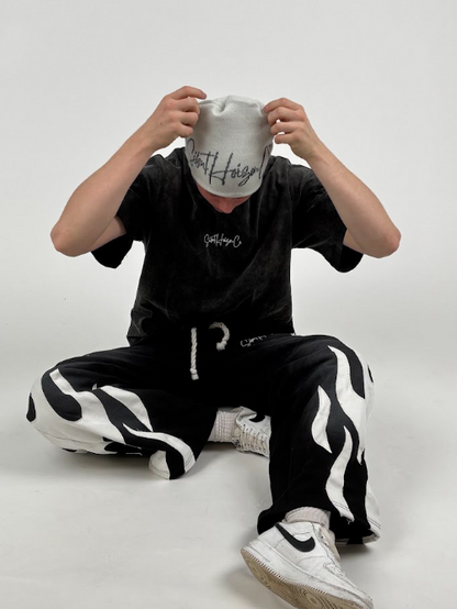 Reversible pipo - White-Grey